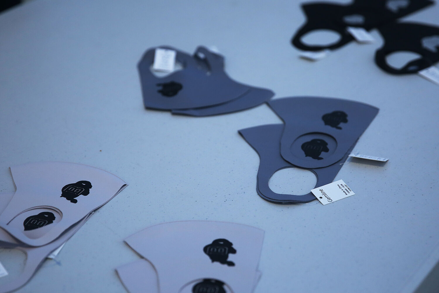 Buffalo High School’s peer mentors sold masks during the football game as a fundraiser